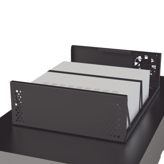 Gabinete Metálico para DVR/NVR con Chapa y llave. 