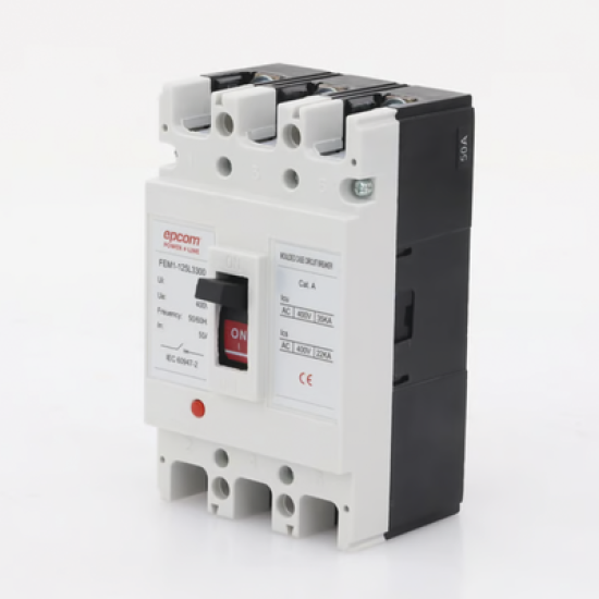 Protección Térmica 3P, 50A,  Corriente Alterna  690 V CA Trifásica.