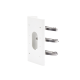 Montaje para Poste de cámaras Domo / Bala DS-2CD27XX / DS-2CD26XX