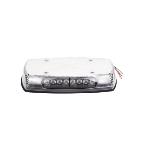 Mini Barra de Luces Ultra Brillante, color domo claro, LED azul, Ideal para Seguridad Privada