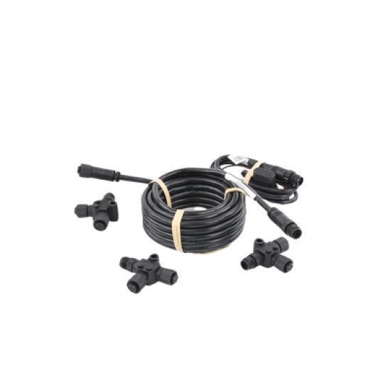 Kit de cables NMEA2000, incluye cable de alimentación, conectores T, terminadores y cable de 4.5 m