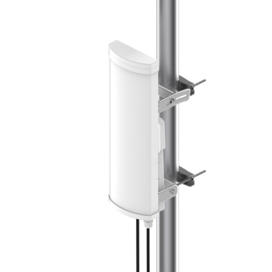 Antena sectorial  de 90 grados, 18 dBi, 5.9-7.1 GHz, MU-MIMO 4x4, incluye kit de montaje para EPMP4600