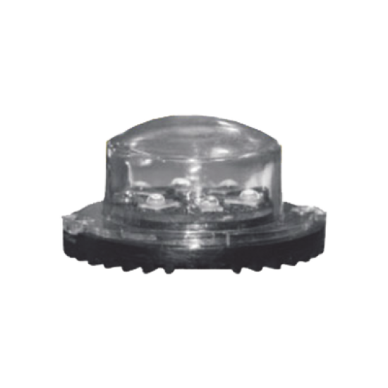 Estrobos Ocultos de 6 LED, Color Rojo/Azul, Ideales para Vehículos Encubierto