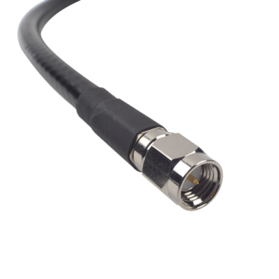 Cable LMR-240UF (Ultra Flex) de 91 cm con conectores N Macho y SMA Macho.
