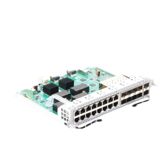 Tarjeta de Red con 16 puertos RJ45 1Gb, 8 puertos SFP 1Gb y 2 puertos SFP+ 10Gb para Chasis RG-NBS6002