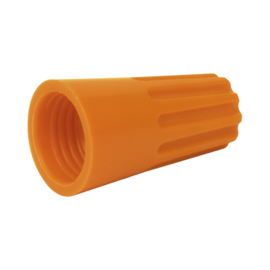 Capuchón roscable / 18 AWG / Gris / Paquete de 25 piezas.