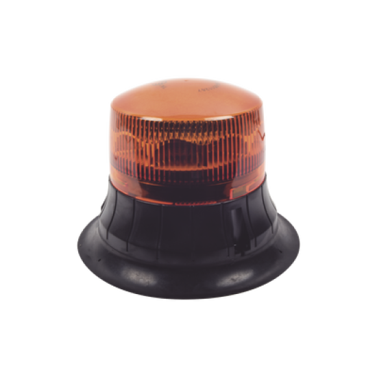 Burbuja LED giratoria de color ámbar, 9 LEDs, montaje magnético