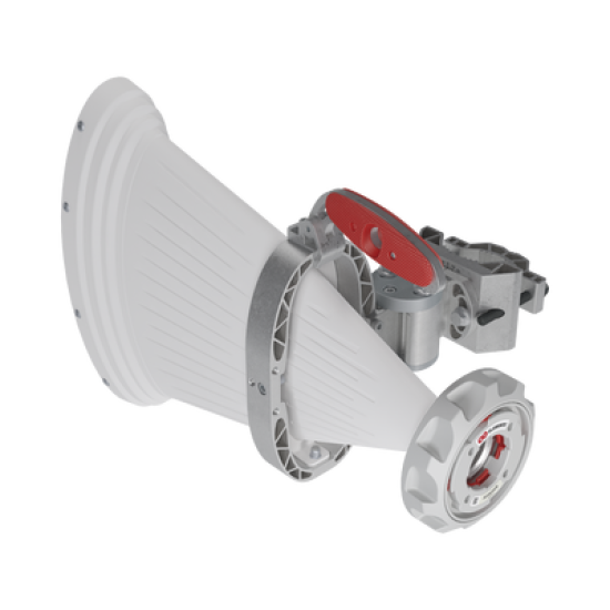 Antena Sectorial Asimétrica de 90° 4900 - 7125 MHz, 15 dBi con soporte mejorado, listas para TwisPort sin pérdida