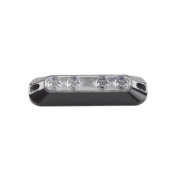 Luz Perimetral , 4 LEDs Ultra Brillantes, color Ambar