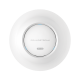 Punto de acceso Wi-Fi 6E tribanda GWN 802.11ax, con administración desde la nube gratuita o stand-alone.