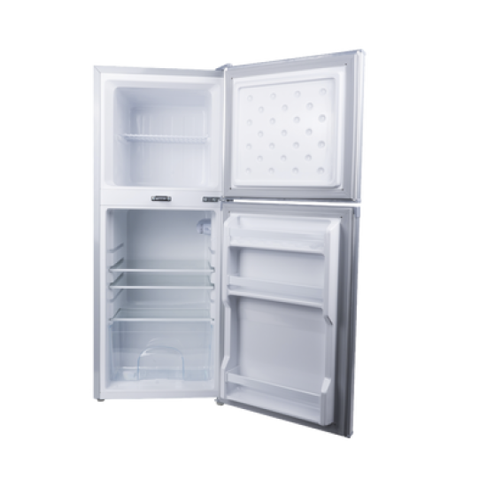 Refrigerador Combinado Solar de 105L (3.7 ft3) - 12/24V, Solución Todo en uno para Aplicaciones Aisladas y Eficiencia Energética.