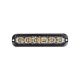 Luz perimetral , 12 LED Ultra Brillantes, Dual Color Ambar / Claro