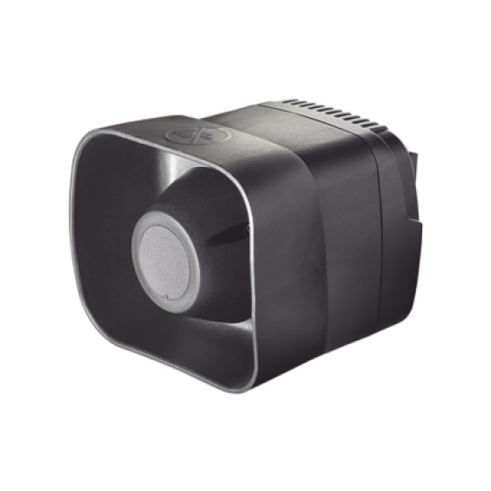 Sirena/Bocina Compacta Para Motocicleta de 30 Watts, Incluye Controlador y Microfono