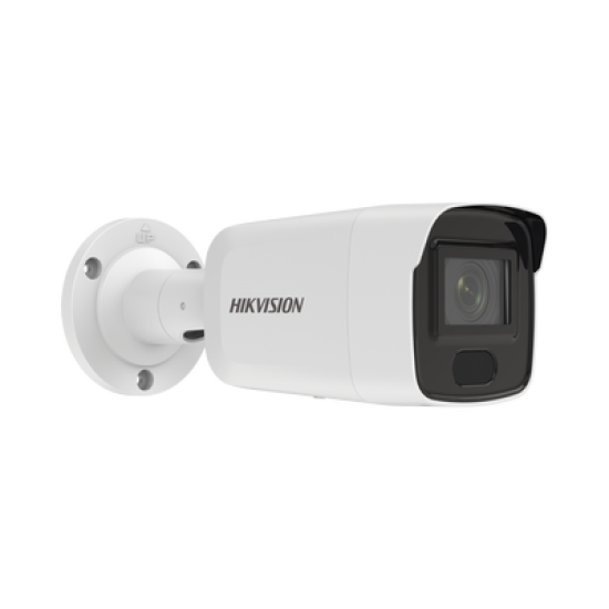 Bala IP 6 Megapixel / Lente 2.8 mm / 40 mts IR / Exterior IP67 / PoE / ACUSENSE / DARKFIGHTER / Alarmas y Audio I/O / ONVIF / Micro SD / 4 Analíticos: AcuSense, Deteccion Facial, Conteo de Personas por Cruce y Zona