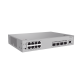 Switch de Acceso Gigabit Administrable  Capa 2 / 8 puertos 10/100/1000 Mbps / 2 Puertos 1GE SFP Uplink / ERPS / IMGP Snooping / DHCP Snooping / Administración Nube Gratis