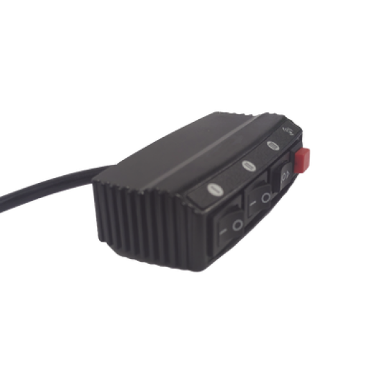 Switch de 5 interruptores para Encendido/Apagado y Control de patrones de destello