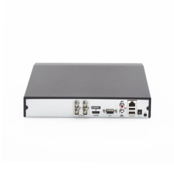 DVR 4 Canales TurboHD + 1 Canal IP / 2 Megapíxel (1080p) Lite / Acusense Lite (Evita Falsas Alarmas) / Audio por Coaxitron / 1 Bahía de Disco Duro / H.265+ / Salida de Vídeo Full HD