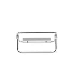 Soporte para Laptop / Plegable / Ajustable de 87 a 131 mm / Amplia compatibilidad 11''-16'' / Capacidad de carga 20 KG / Antideslizante /  Ultra Ligero / Metal / ABS / Silicona / Color Plata