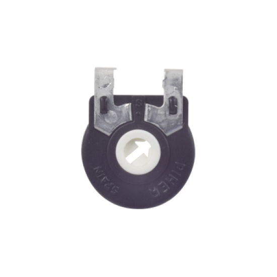 Potenciómetro de Cermet, 25 k Ohm, 0.25 Watt, 15 mm, Ajuste Vertical. 