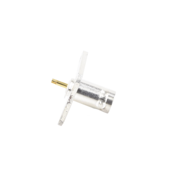Conector BNC Hembra para Chasis, 18 mm uso en Duplexers Syscom con UG-177/U.  