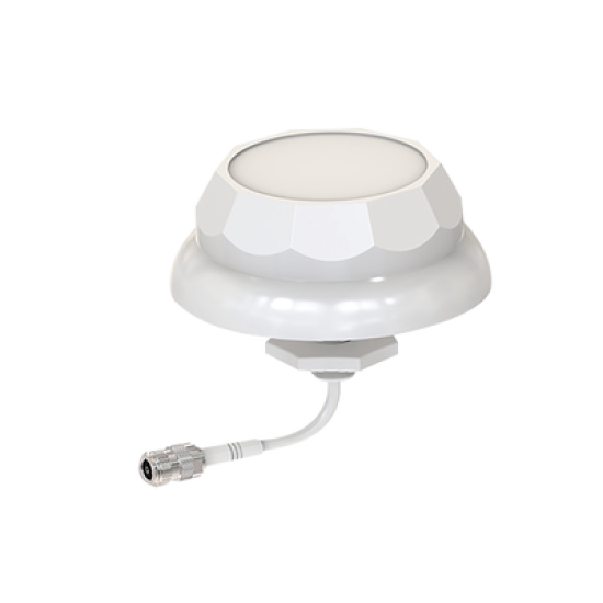 Antena tipo domo, frecuencia (2.4 GHz) , ganancia de 3 dBi, conector N-hembra, perfecto para oficina o edificio 