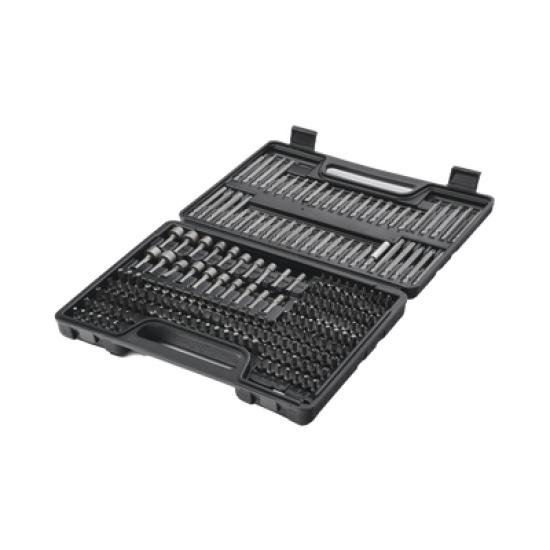 Juego de 208 Puntas para Taladro Entrada Hexagonal 1/4