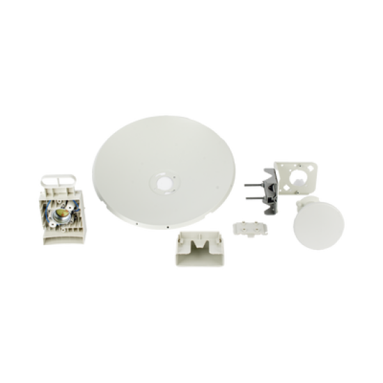 Antena direccional tipo plato de 25 dBi / Rango de frecuencia de 5.150 a 7.125 GHz / MIMO 2X2 / Para climas Hostiles IP67 