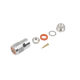 Conector N Macho de Rosca para Cables 9913, RFLASH-1113, 7810A, RG8/U-SYS, CNT-400, 8214, Plata/Oro/Teflón.