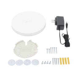 Punto de Acceso Omada / Wi-Fi 6 AX1800 MU-MIMO 2x2 / Mesh Omada / Alta Densidad de Usuarios / Configuración por Controlador o Stand-Alone / Para Montaje en Techo/pared / Alimentación PoE+