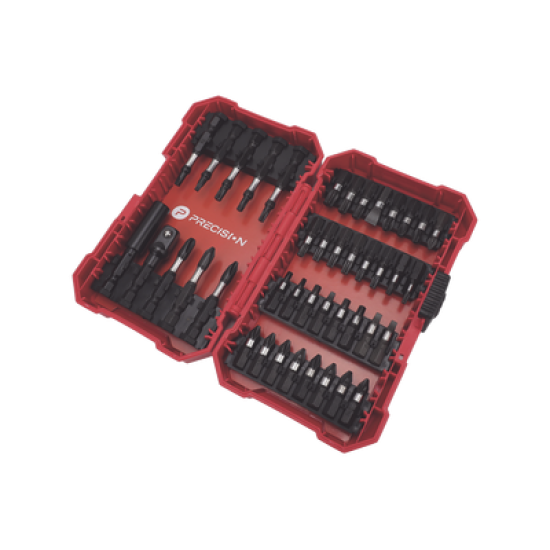 Juego de 42 Puntas para Taladro + Estuche (Entrada Hex. 1/4