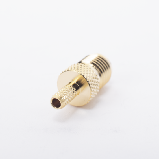 Conector SMA Hembra Inverso de anillo plegable para cable RG-174/U, BELDEN 8216.