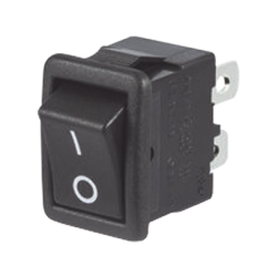 Interruptor Rocker DPST On-Off,  250 Vca.,10 Amp.,
