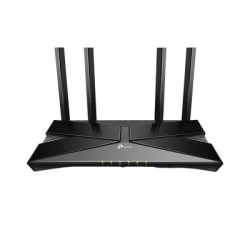Router WiFi 6 doble banda AX 3000 Mbps /  MU-MIMO y OFDMA / 1 Puerto WAN 10/100/1000 Mbps / 4 Puertos LAN 10/100/1000 Mbps / 4 Potentes Antenas.