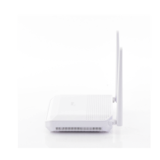 ONU GPON WiFi 6, 2.4/5 GHz, 4 puertos Gigabit + 1 POTS + 2 USB, conector SC/UPC