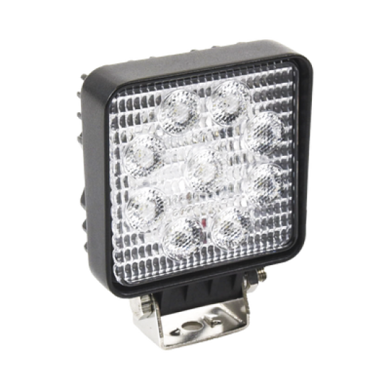 Luz de trabajo ultra brillante, 9 LED, 1500 lumen, 12-24 Vcc