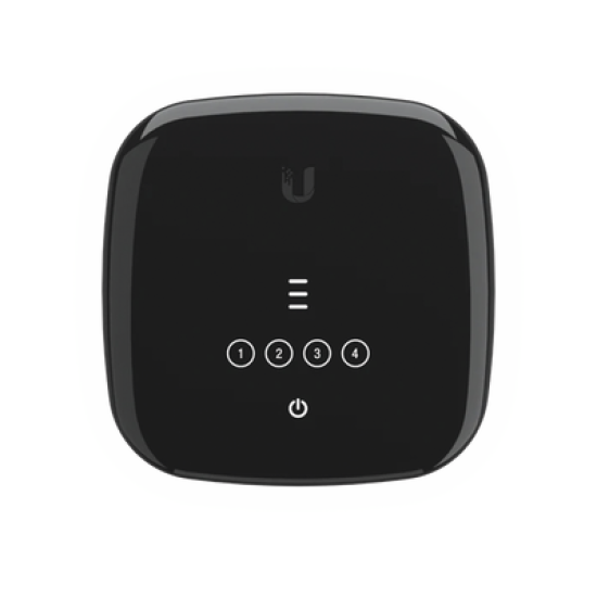 UFiber WiFi 6 GPON CPE con WiFi 802.11ax + 4 puertos GbE LAN y 1 puerto GPON WAN