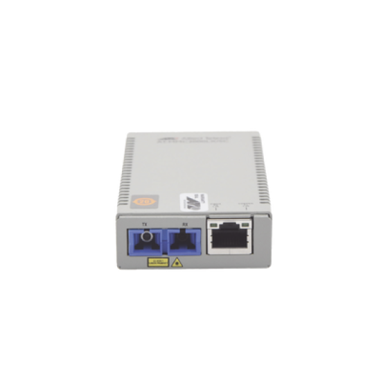 Convertidor de medios Gigabit Ethernet a fibra óptica, conector SC, monomodo (SMF), versión TAA (Trade Agreement Act), 10 Km