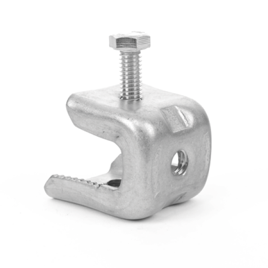 Paquete de 10 Sujetadores Para Instalacion En Angulo Con Orificio de 3/8