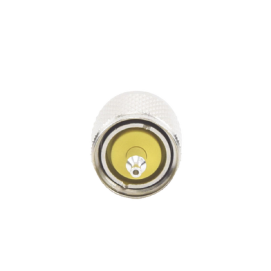 Conector UHF Macho (PL-259) de Anillo Plegable para Ensamblar en Cables RG-58/U, RG-142/U.
