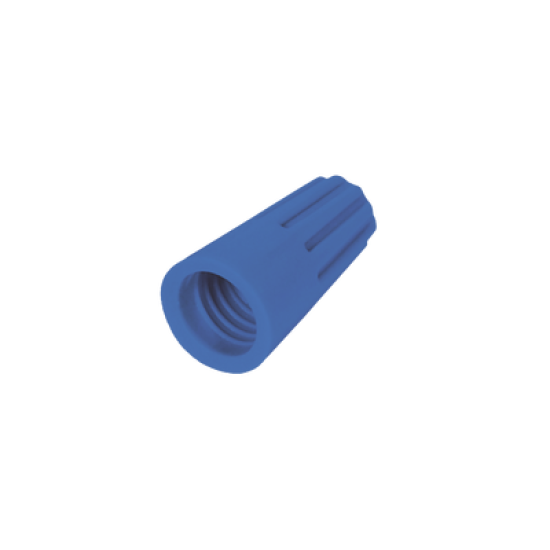 Capuchón roscable / 18 AWG / Gris / Paquete de 25 piezas.