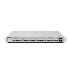 Switch Administrable Capa 3 con 48 puertos Gigabit + 4 SFP+ para fibra 10Gb, gestión gratuita desde la nube