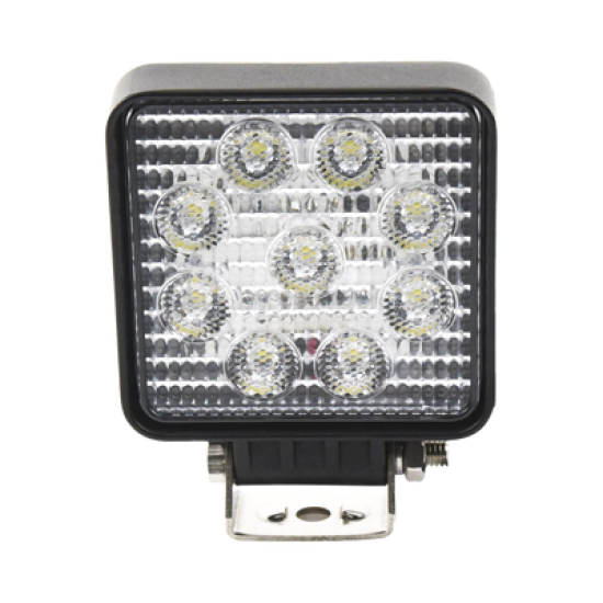 Luz de trabajo ultra brillante, 9 LED, 1500 lumen, 12-24 Vcc