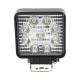 Luz de trabajo ultra brillante, 9 LED, 1500 lumen, 12-24 Vcc