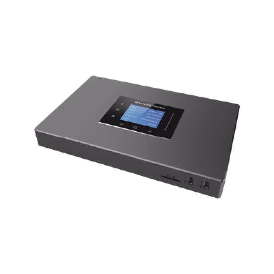 Conmutador IP-PBX para hasta 500 usuarios y 75 llamadas simultaneas, 2FXO, 2FXS, solución para PyMEs