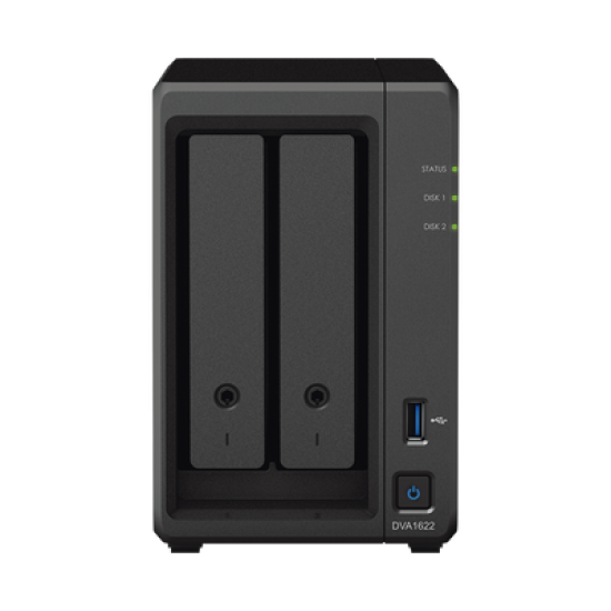 Deep Learning serie NVR de 2 Bahías /  Servicio Nube Gratis (P2P) 