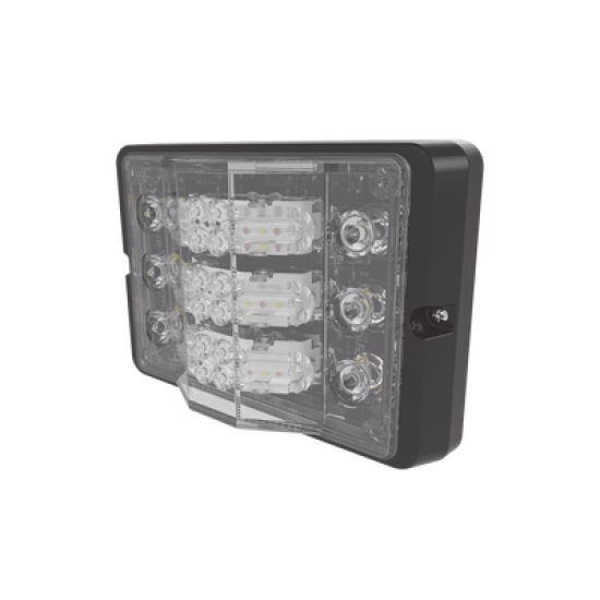 Luz direccional de 3 niveles rojo/claro