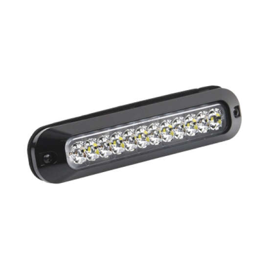 Luz perimetral , 12 LEDs Ultra Brillantes, color Rojo / Claro