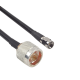 Cable LMR-240UF (Ultra Flex) de 91 cm con conectores N Macho y SMA Macho.