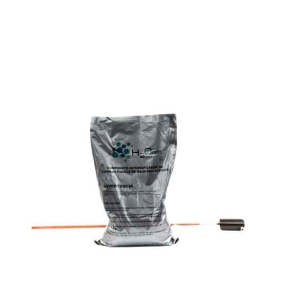 Electrodo Para Tierra Física para Aplicaciones Residenciales y Antenas de Baja Potencia.