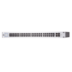 UniFi Switch PoE+/ Pasivo 24V, Administrable de 48 puertos 10/100/1000 Mbps, 2 puertos SFP Gigabit , 2 puertos SFP+ 10 G, 500W